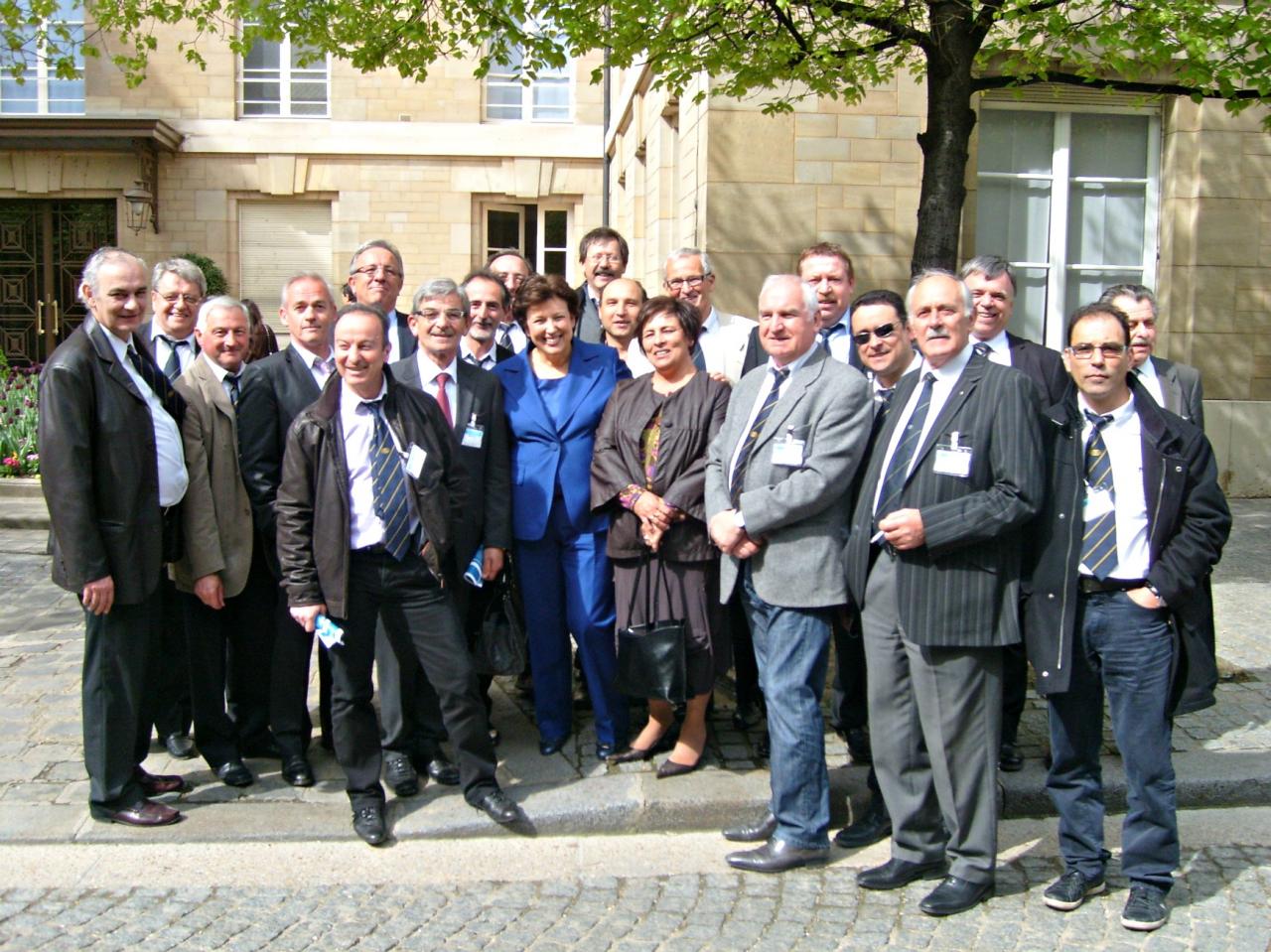 photo souvenir avec Roseline Bachelot